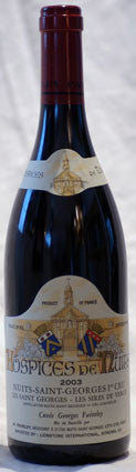 Hospices de Nuits, Nuits St-Georges, Les St Georges,  Cuvée Les Sires De Vergy, 1ER Cru, 2005, 750 mL