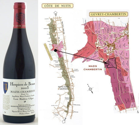Hospices de Beaune, Mazis-Chambertin, Cuvée Madeleine Collignon, Grand Cru 2003, 1.5L