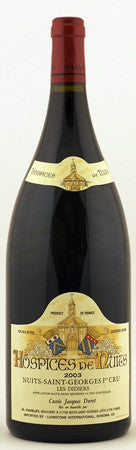 Hospices de Nuits, Nuits St-Georges, St Georges,  Cuvée Jacques Duret, 1ER Cru, 2004, 1.5L